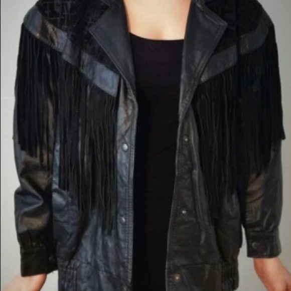 🎩Leather Black Jacket 🎩Made in Argentina 🇦🇷 - Picture 7 of 10